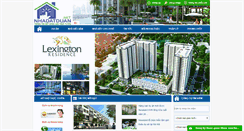 Desktop Screenshot of nhadatduan.net